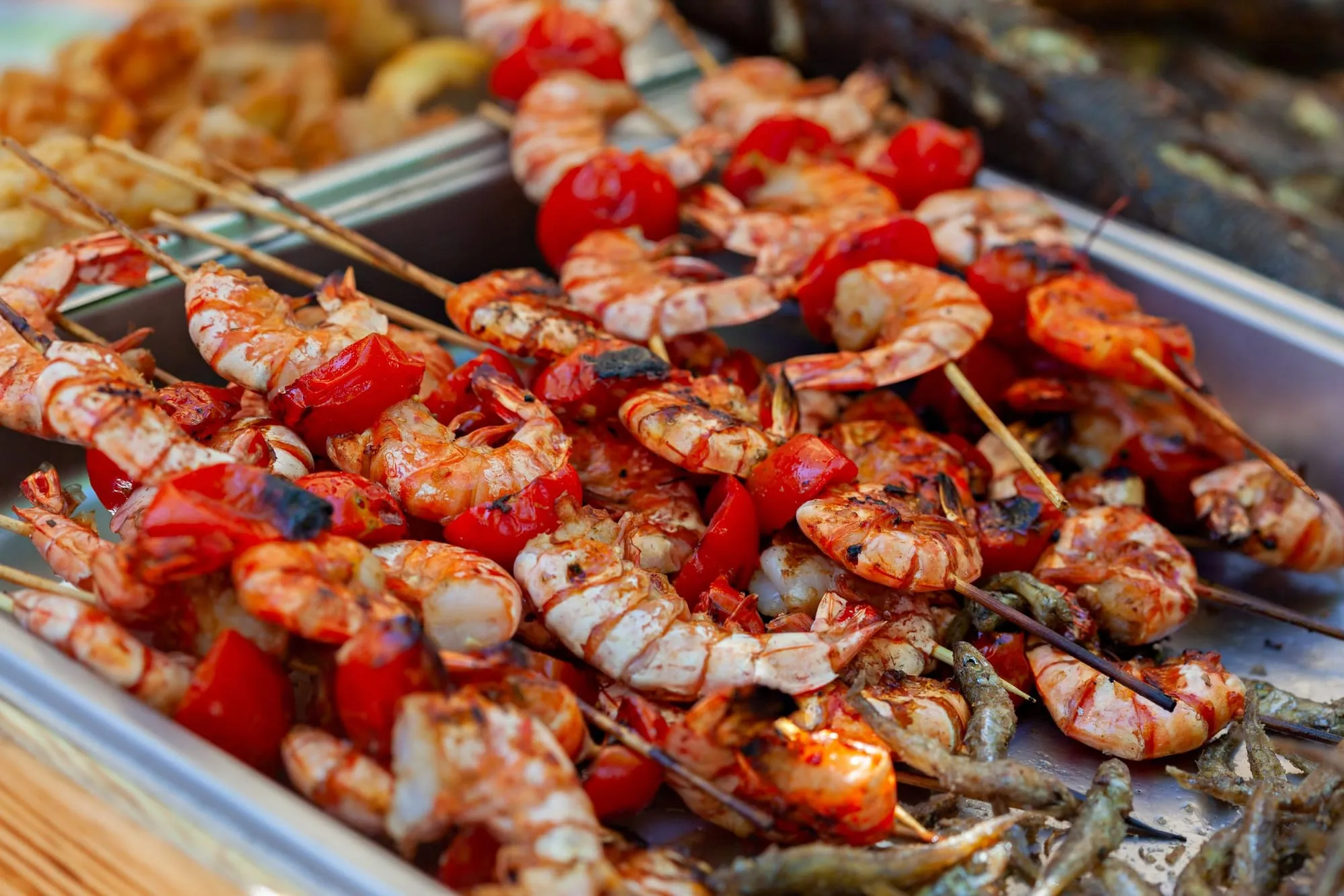 Seafood platter