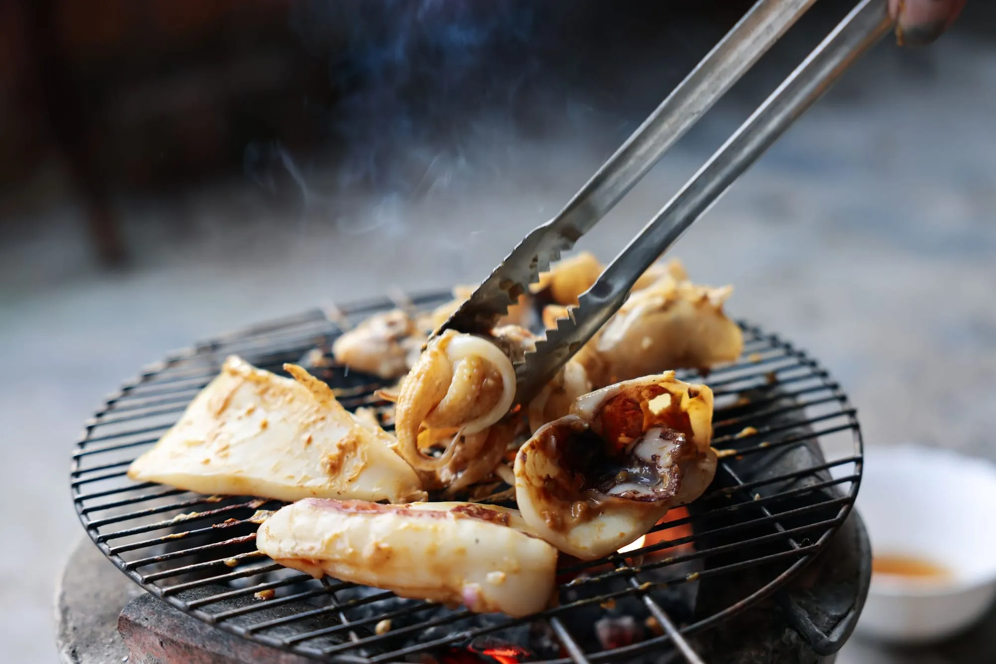 Mực nướng sa tế